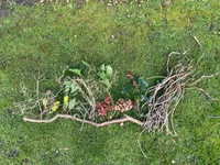 Finished work of land art