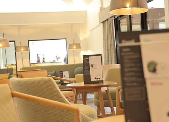 Relaxing lounge area in Radcliffe