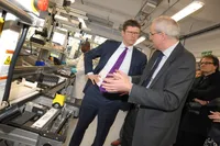 Greg Clark visits the Energy Innovation Centre